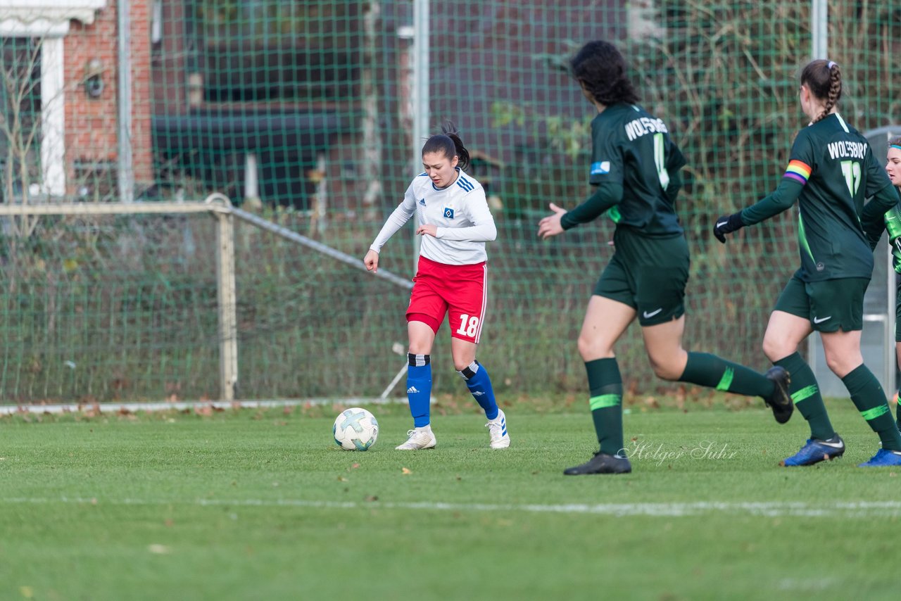 Bild 58 - B-Juniorinnen HSV - VfL Wolfsburg : Ergebnis: 2:1